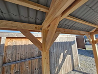 Klassieke zadeldak overkapping - 660x410x340 cm - afbeelding 6 van  10