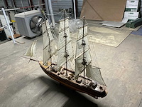 Klassieke zeilboot miniatuur - afbeelding 3 van  9