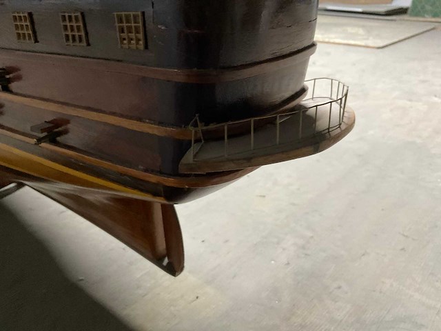 Klassieke zeilboot miniatuur - afbeelding 8 van  9