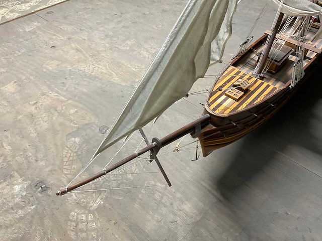 Klassieke zeilboot miniatuur - afbeelding 9 van  9