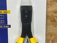 Klauke k36 perskabeltang 0,6-6mm2 - afbeelding 3 van  6