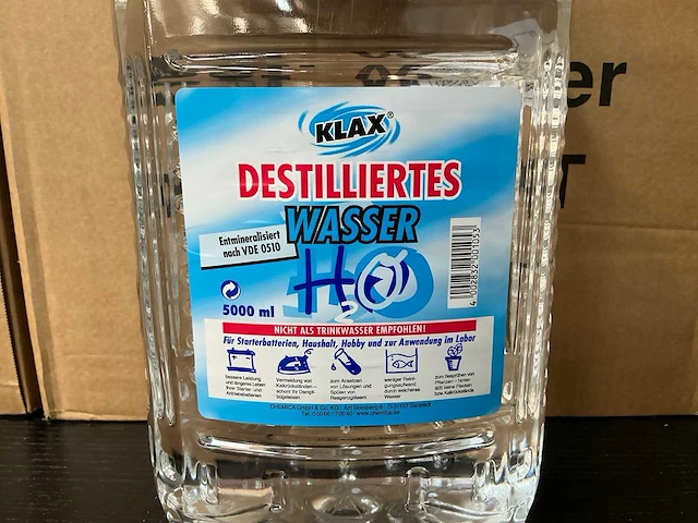 Klax - gedestilleerd water (9x) - afbeelding 2 van  6