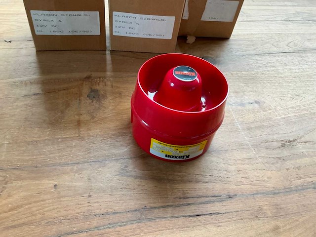 Klaxon syrex 4 sirene (5x) - afbeelding 1 van  1