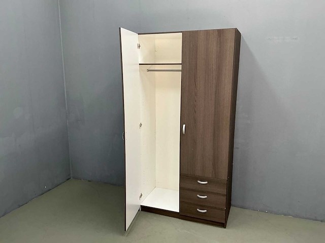 Kledingkast - 51x100x200 cm - afbeelding 14 van  19
