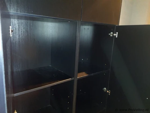 Kledingkast met bovenkasten en vaste ladder - afbeelding 4 van  5