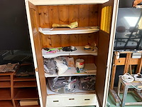 Kledingkast met vitrinekast - afbeelding 3 van  3