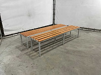 Kleedkamer bank (2x) - afbeelding 2 van  6