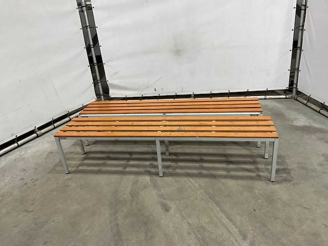 Kleedkamer bank (2x) - afbeelding 3 van  6