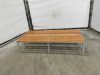 Kleedkamer bank (2x) - afbeelding 3 van  6