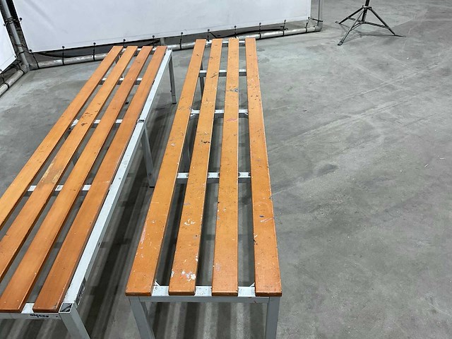 Kleedkamer bank (2x) - afbeelding 4 van  6