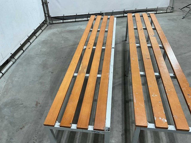 Kleedkamer bank (2x) - afbeelding 5 van  6