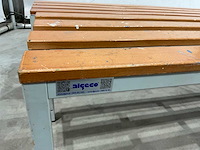 Kleedkamer bank (2x) - afbeelding 6 van  6