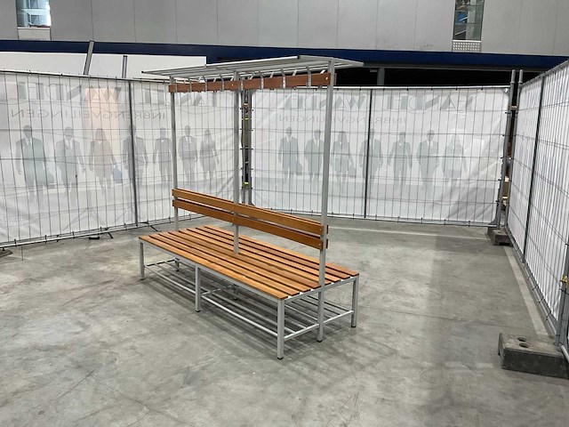 Kleedkamerbank (2x) - afbeelding 1 van  6