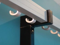 Kleedkamerbank met kapstok - 200x40x175cm - afbeelding 3 van  4