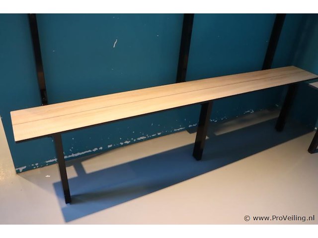 Kleedkamerbank met kapstok - 200x40x175cm - afbeelding 4 van  4