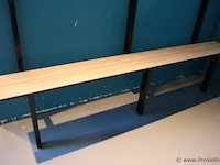 Kleedkamerbank met kapstok - 200x40x175cm - afbeelding 4 van  4