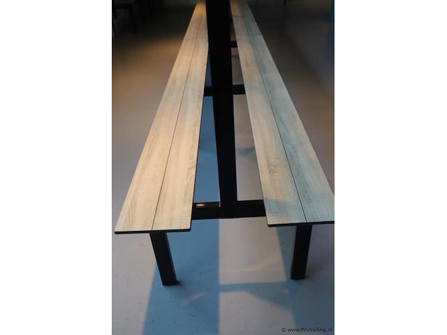 Kleedkamerbank met kapstok - 500x39x175cm - afbeelding 3 van  3