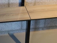 Kleedkamerbank met kapstok - 562x39x175cm - afbeelding 5 van  5