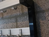 Kleedkamerbank met kapstok - 585x40x175cm - afbeelding 3 van  5