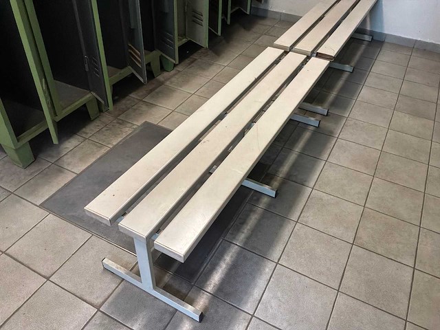 Kleedkamerbanken (7x) - afbeelding 9 van  12