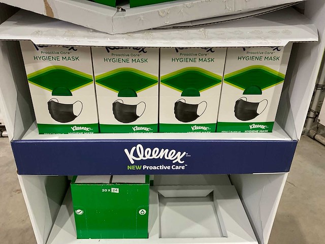 Kleenex - display met hygiëne materialen - afbeelding 7 van  11