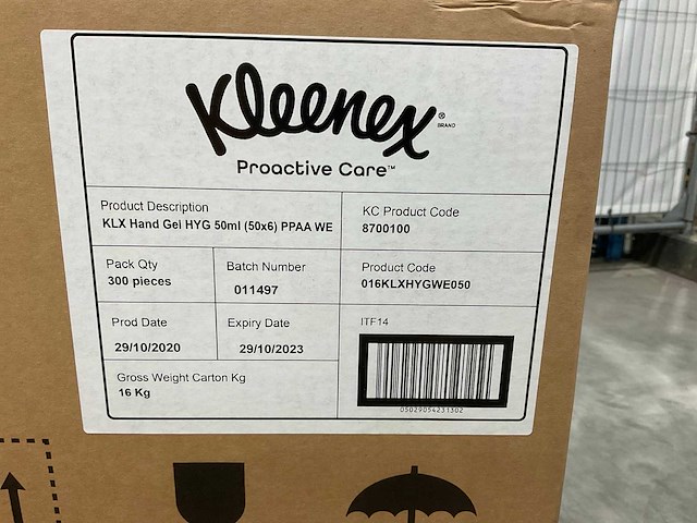 Kleenex - partij handgel 50 ml - afbeelding 8 van  8