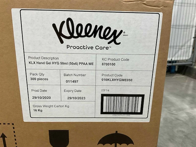Kleenex - partij handgel 50 ml - afbeelding 8 van  8