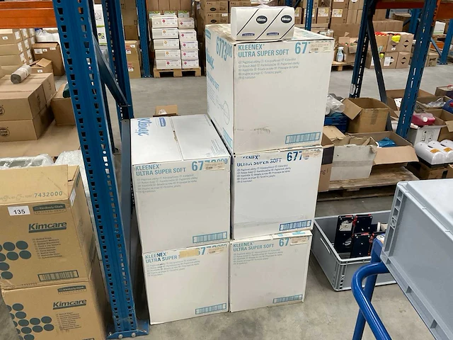 Kleenex ultra 3-lgs soft 41.5x21.5cm doos á 2160 stuks handdoekjes (5x) - afbeelding 2 van  3