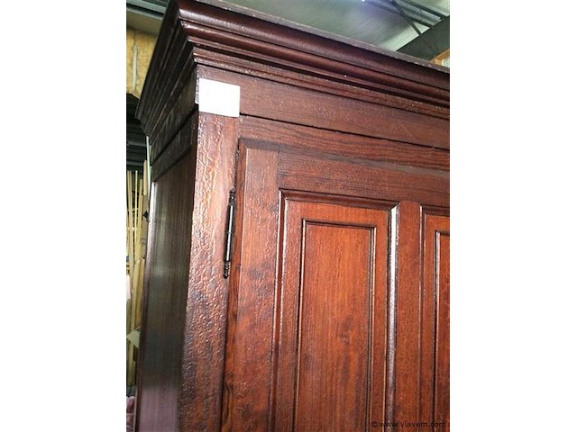 Kleerkast 2deurs b:147 d:64 h:214 - afbeelding 4 van  4