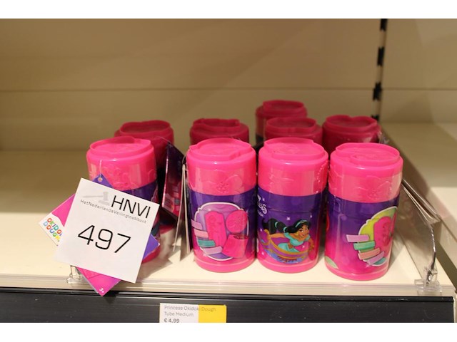Klei disney princess, 9 stuks in schap. - afbeelding 1 van  2