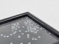 Klein behandeld blauwe diamanten, totaal 1,03 karaats - afbeelding 2 van  7