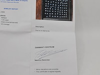 Klein behandeld blauwe diamanten, totaal 1,03 karaats - afbeelding 6 van  7