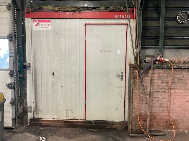 Klein toilet unit sanitairunit - afbeelding 1 van  10