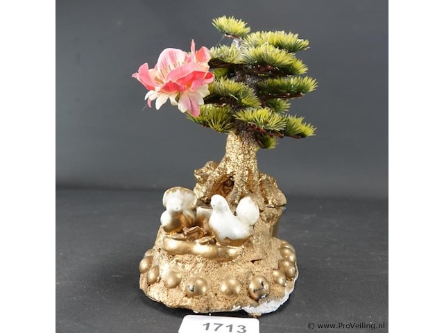 Kleine boom met bloem - afbeelding 2 van  5