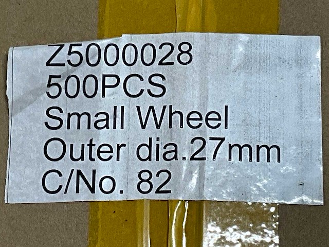 Kleine wieltjes (2900x) - afbeelding 4 van  4