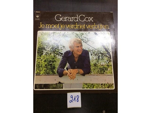 Kleinkunst gerard cox - afbeelding 1 van  2