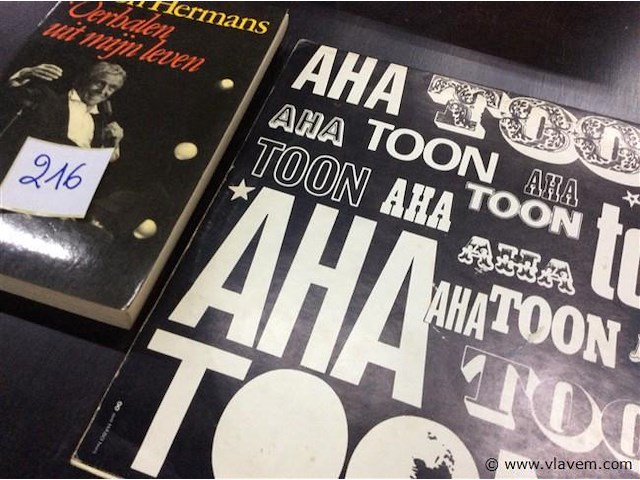 Kleinkunst toon hermans + boek - afbeelding 2 van  2