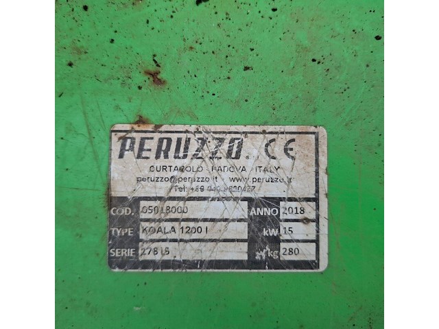 Klepelmaaier met opvang, peruzzo, koala 1200 l, 2018 - afbeelding 14 van  15