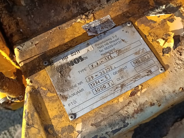 Klepelmaaier, mos, fa-175, 1995 - afbeelding 6 van  8