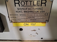 Kleppenslijpmachine, rottler, vr8, 0 - afbeelding 2 van  11