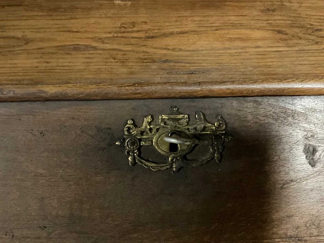 Klepsecretaire biedermeier stijl 110x55x110cm - afbeelding 6 van  6