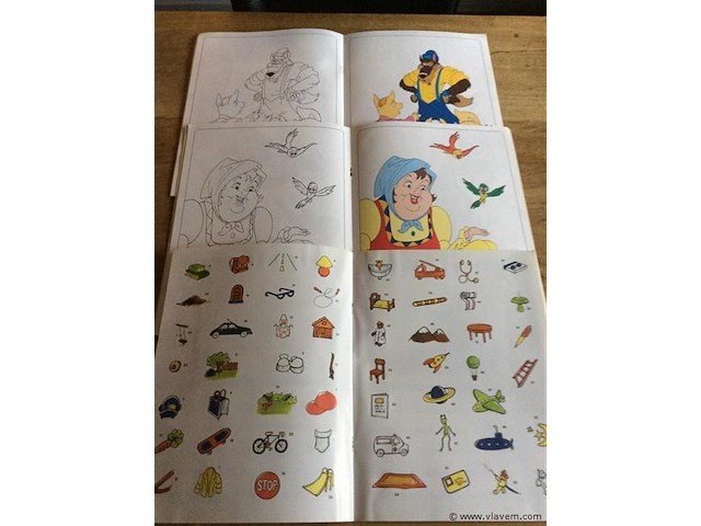 Kleurboekjes 3stuks - afbeelding 2 van  2