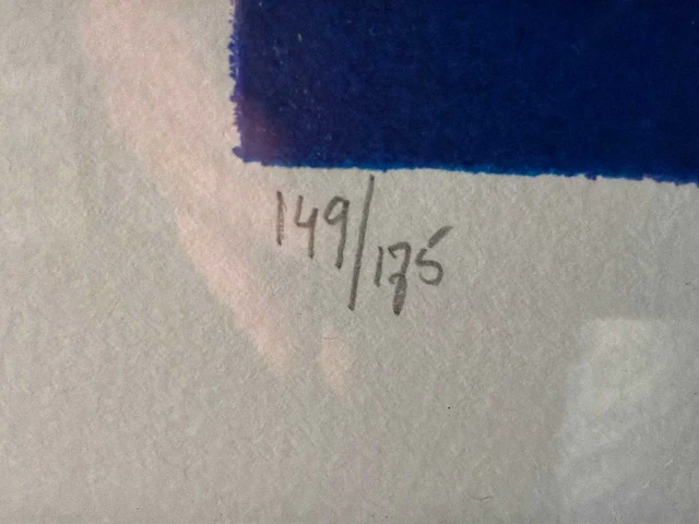 Kleuren zeefdruk “henk kuipers- mouzaki” - afbeelding 4 van  6