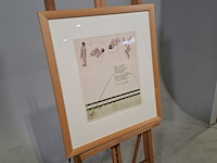 Kleurenets, h. v.d. deen, trampoline 1/15, 1977 - afbeelding 2 van  9