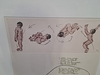 Kleurenets, h. v.d. deen, trampoline 1/15, 1977 - afbeelding 4 van  9