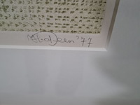 Kleurenets, h. v.d. deen, trampoline 1/15, 1977 - afbeelding 5 van  9