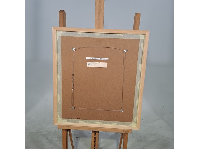 Kleurenets, h. v.d. deen, trampoline 1/15, 1977 - afbeelding 8 van  9