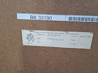 Kleurenets, h. v.d. deen, trampoline 1/15, 1977 - afbeelding 9 van  9