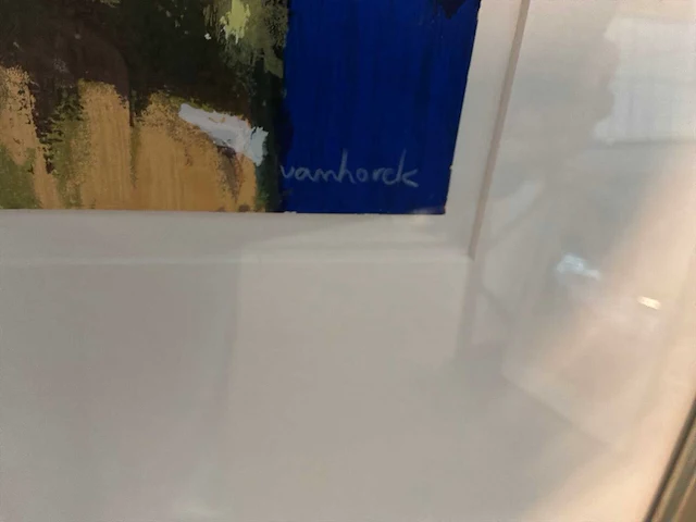 Kleurenlitho “hans van horck” - afbeelding 4 van  4