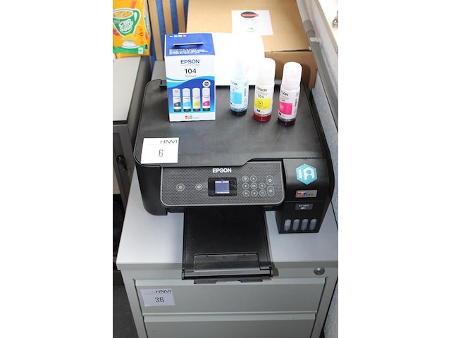 Kleurenprinter epson et-2871 met extra printvloeistof. - afbeelding 2 van  5